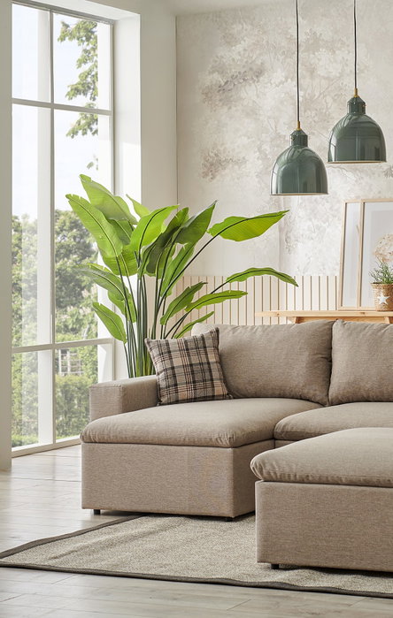 Atelier Del Sofa Sofá Esquinero Flov - Crema Atelier Del Sofa Sofá Esquinero Flov - Crema